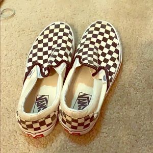 Checkered vans
